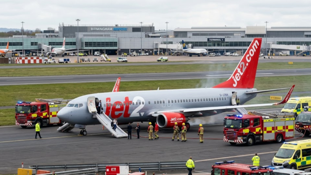 jet2 birmingham flight emergency