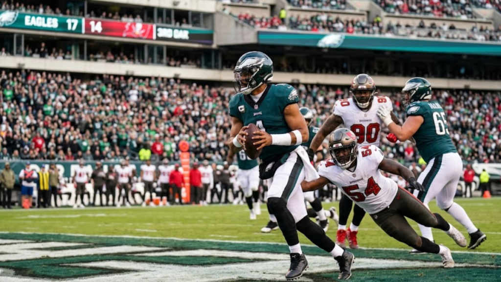 philadelphia eagles vs tampa bay buccaneers match player stats